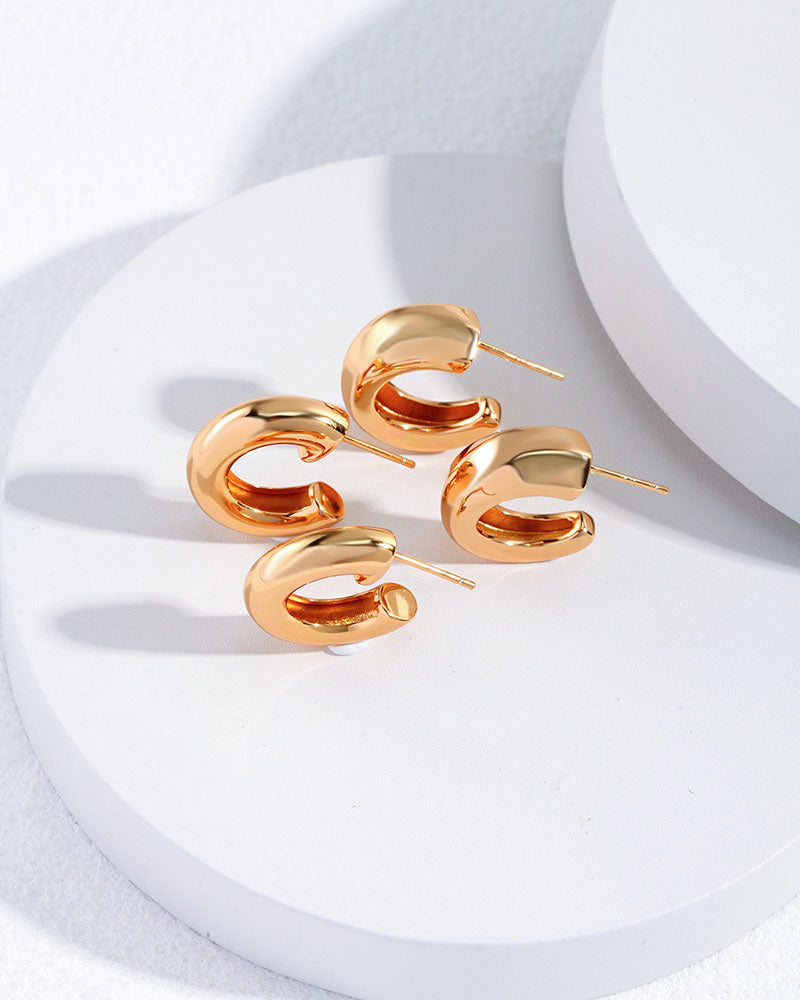 Aurora Hoop Earrings