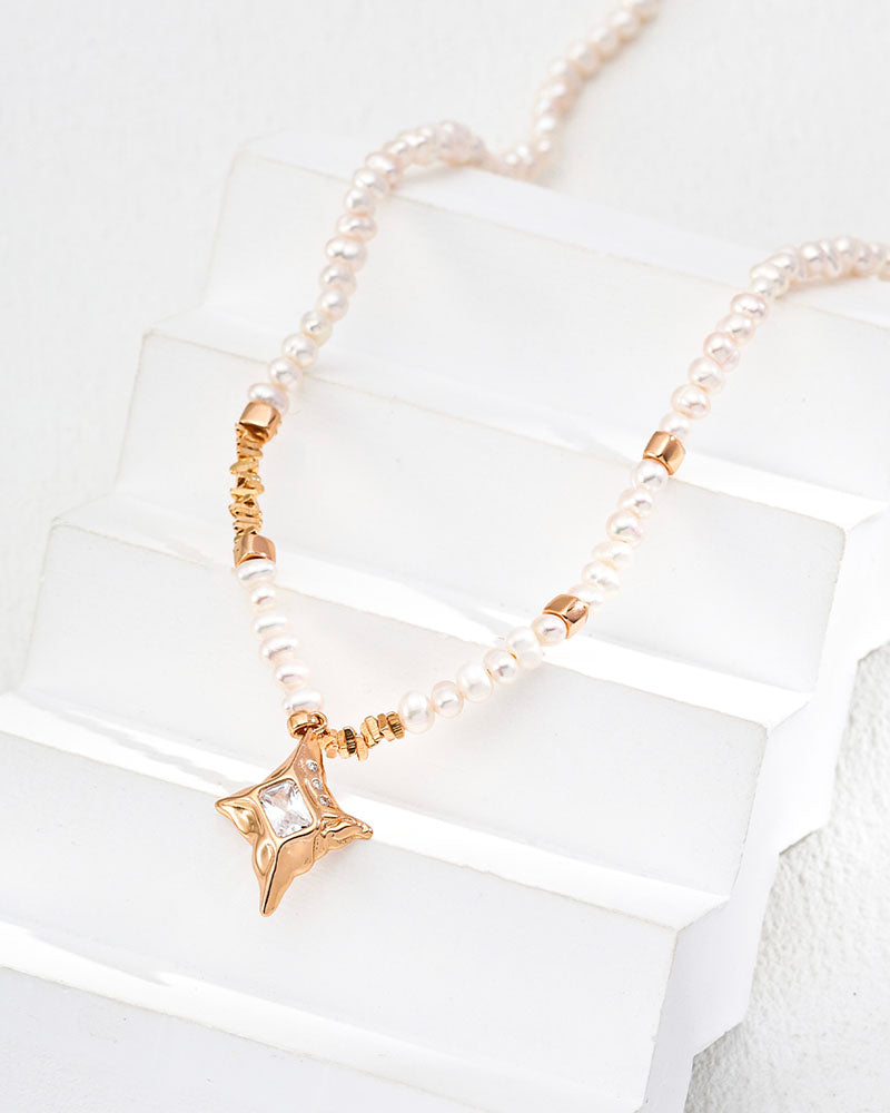 Celestial Pearl Necklace