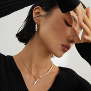 Ophelia Pearl Pendant Necklace