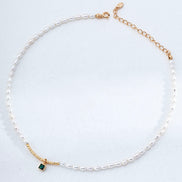 Pure Grace Emerald Drop Necklace