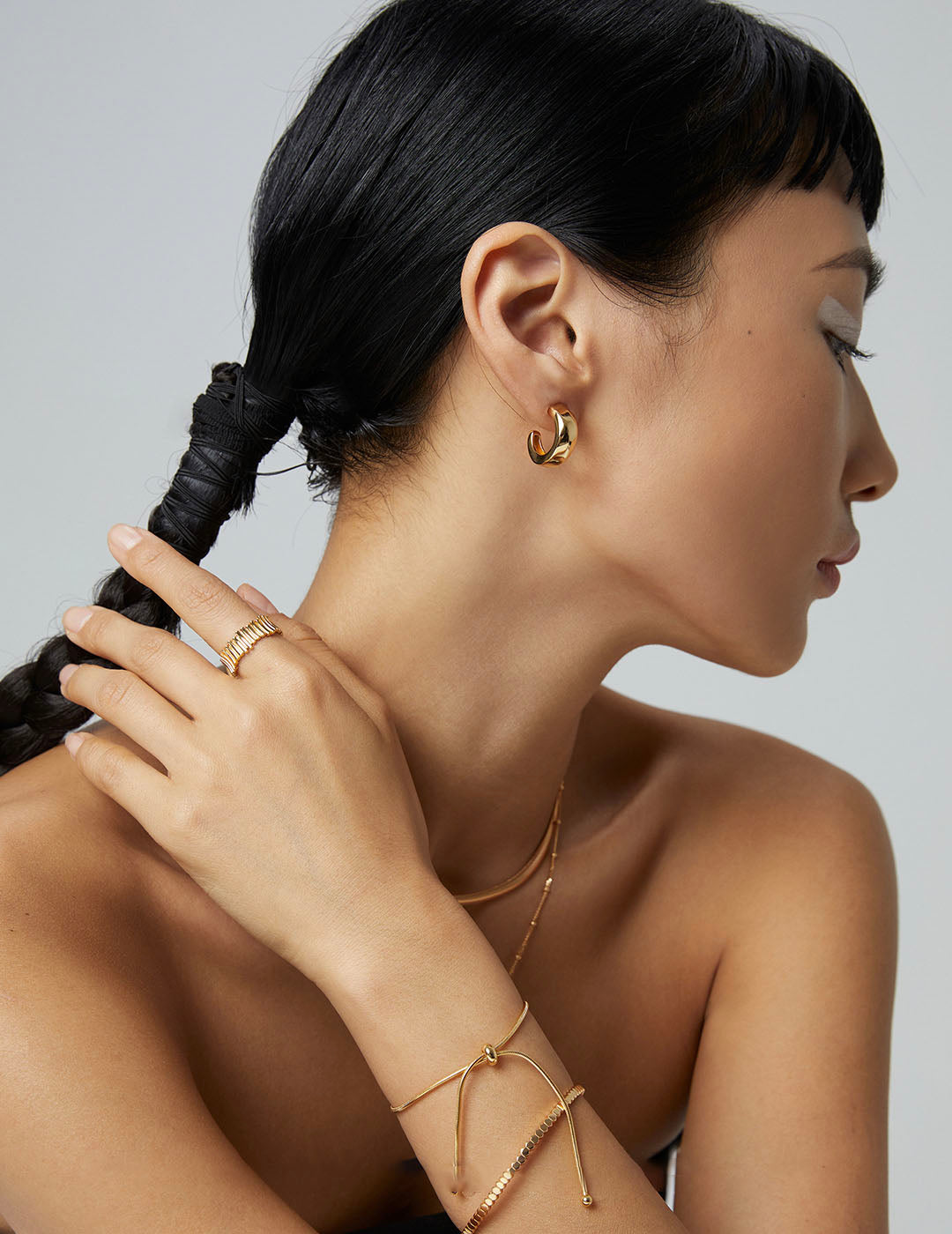 Aurora Hoop Earrings