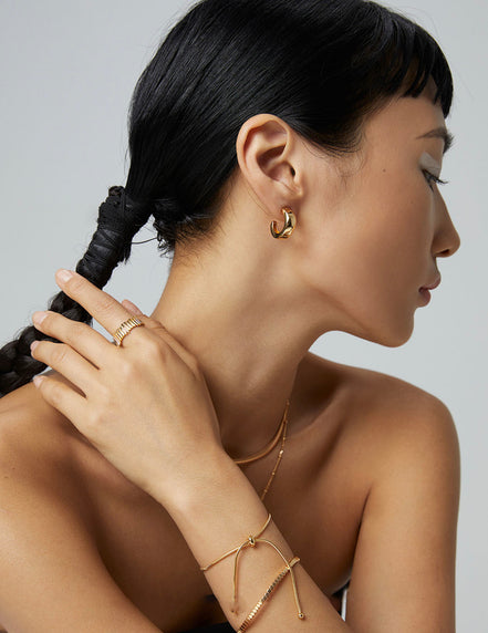 Aurora Hoop Earrings