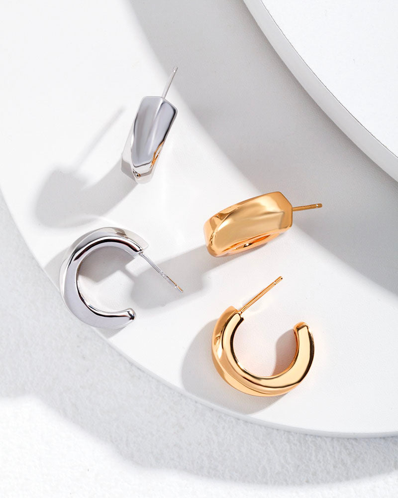 Aurora Hoop Earrings