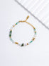 Aventurine Bead Pearl Bracelet