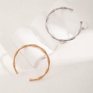 Bamboo Joint Cuff Bracelet