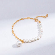 Baroque Pearl Drop Bracelet