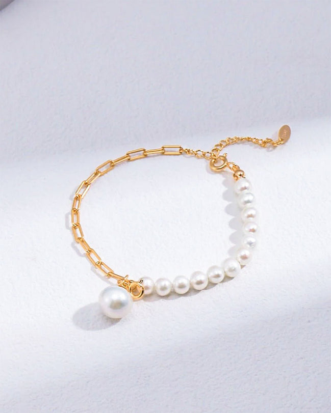 Baroque Pearl Drop Bracelet