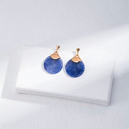 Blue Aventurine Drop Earring