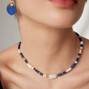 Blue Aventurine Drop Earring