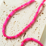 Blush Bloom Gemstone Necklace