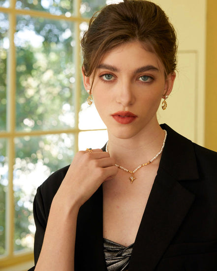 Celestial Pearl Necklace