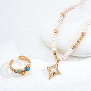 Celestial Pearl Necklace