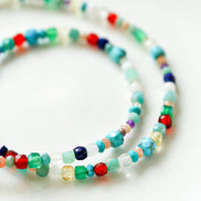 Colorful Gemstone Beads Necklace