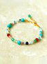 Colorful Gemstone Bead Bracelet