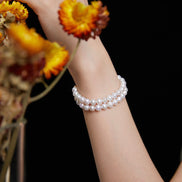 Double Grace Pearl Bracelet