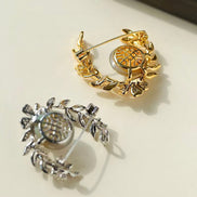 Elysian Pearl Wreath Brooch