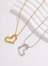 Embrace of Love Heart Pendant Necklace