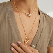 Embrace of Love Heart Pendant Necklace