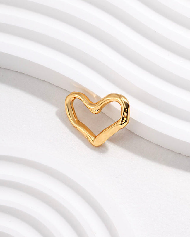 Embrace of Love Heart Pendant Necklace