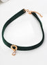 Emerald Velvet Radiance Choker