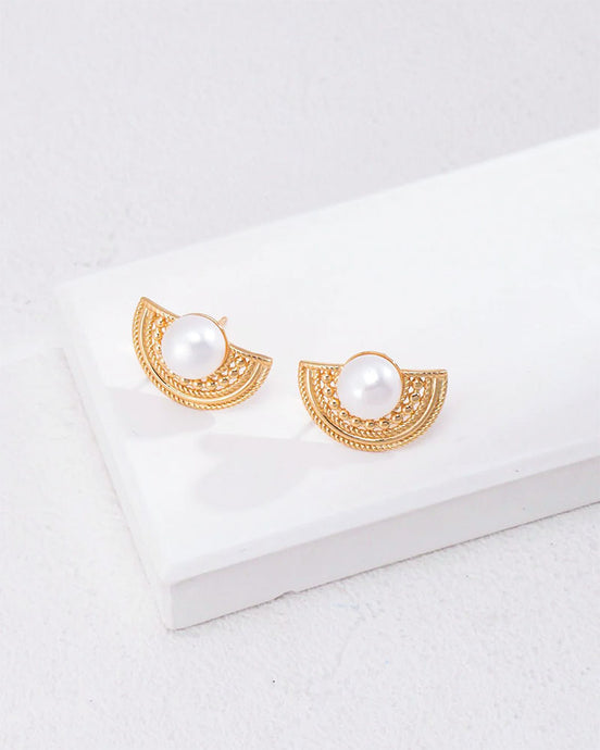 Pearl Soleil Studs