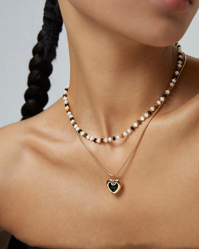 Gemstone Beaded Necklace