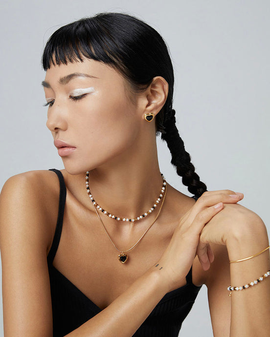 Gemstone Beaded Necklace