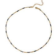 Mini Golden & Pearl Beads Choker