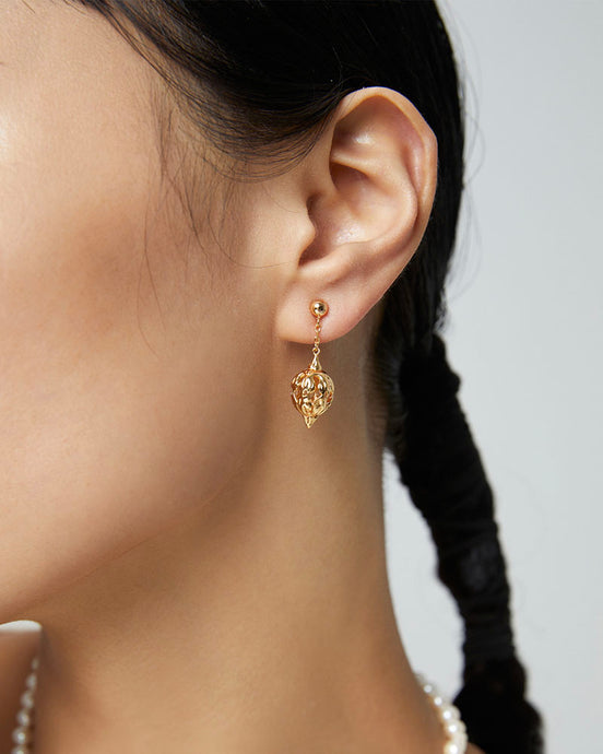 Golden Bloom Earrings
