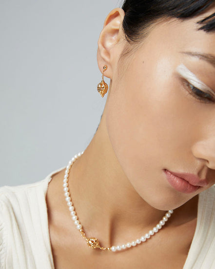 Golden Bloom Earrings