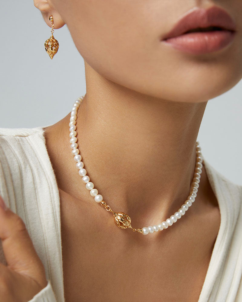 Golden Bloom Earrings