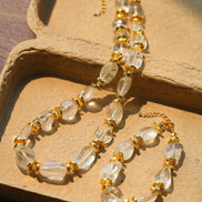 Golden Clarity Necklace