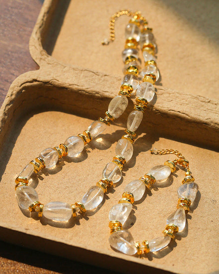 Golden Clarity Necklace