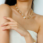 Golden Clarity Necklace