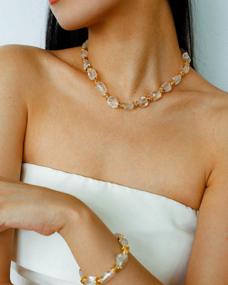 Golden Clarity Necklace