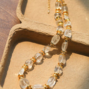 Golden Clarity Necklace