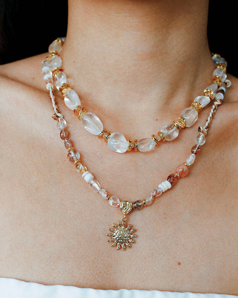 Golden Clarity Necklace