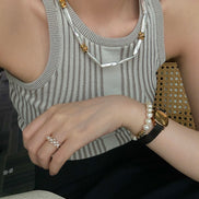 Golden Tide Baroque Necklace