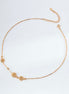 Golden Bloom Floral Necklace