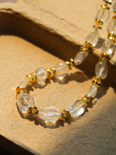 Golden Clarity Necklace