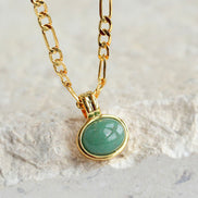 Green Aventurine Pandent Necklace