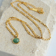 Green Aventurine Pandent Necklace