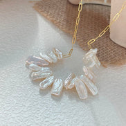 Irregular Baroque Pearl Necklace