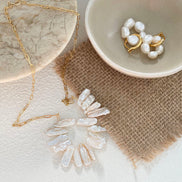 Irregular Baroque Pearl Necklace