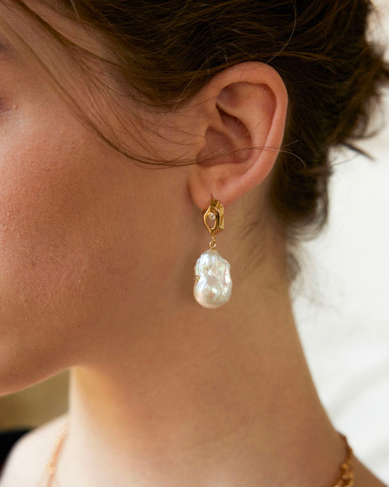 Irregular Radiance Earrings