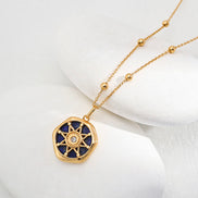 Lapis Star Pendant Necklace