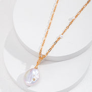 Baroque Pearl Pendant Necklace