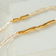Golden Tides Baroque Pearl Necklace