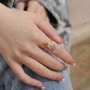 Lucky Buddha Hand  Ring