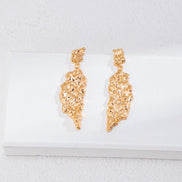 Molten Double Drop Earrings